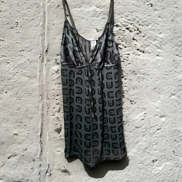 La Senza y2k  babydoll slip S goth/grunge cami - Picture 1 of 5